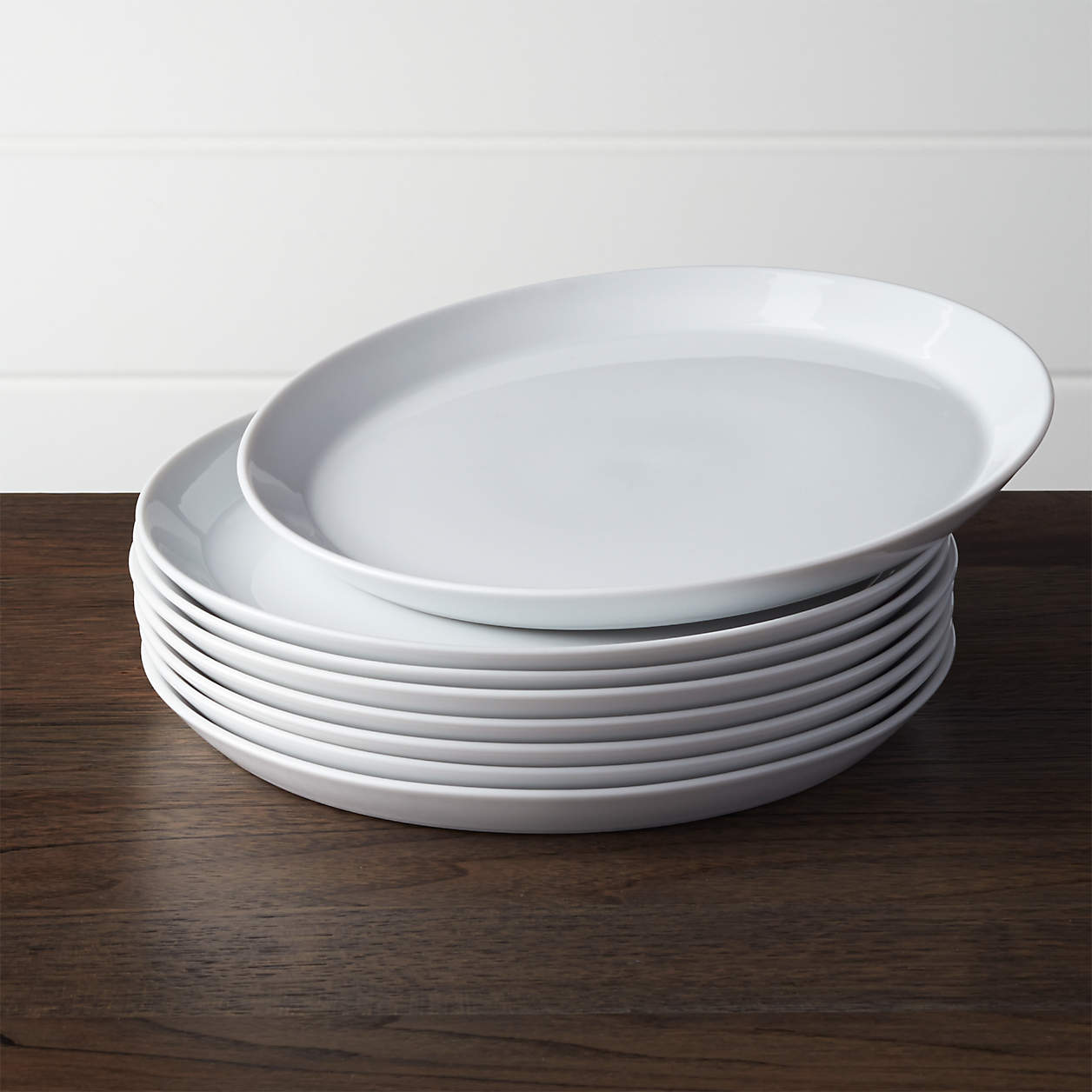 Set of 8 Verge Salad Plates + Reviews Crate and Barrel