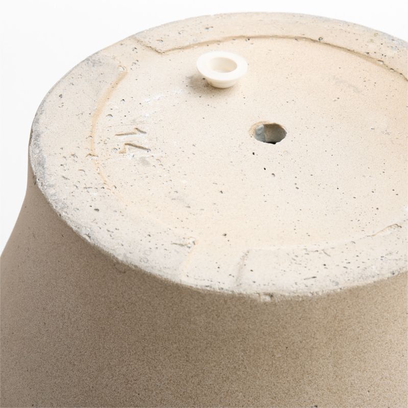 Veridia 15" x 16.5" Sand Indoor/Outdoor Ficonstone Planter - image 3 of 5