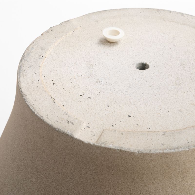 Veridia 15" x 16.5" Sand Indoor/Outdoor Ficonstone Planter - image 2 of 4