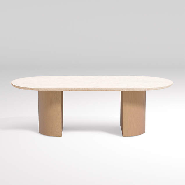 Oli Oval Dining Table + Reviews Crate & Barrel Canada