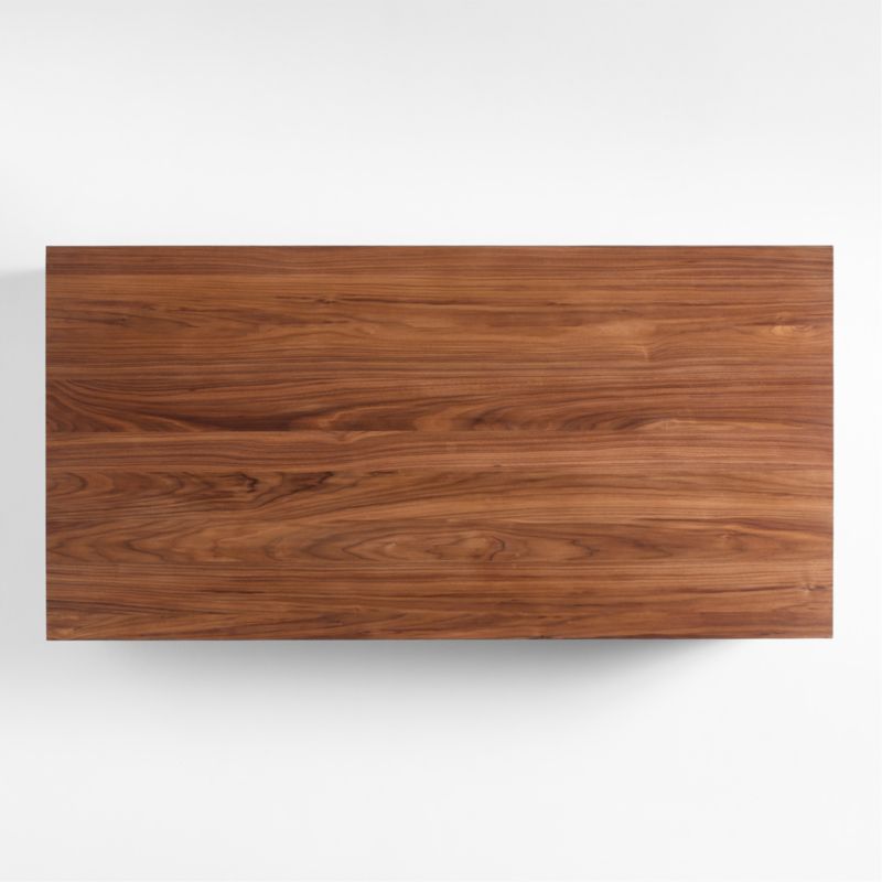 Vernon Walnut Wood 68" Rectangular Coffee Table with Shelf - image 8 of 10