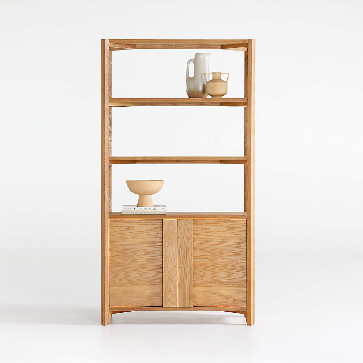 Vertex Closed Storage Bookshelf Crate & Barrel Canada