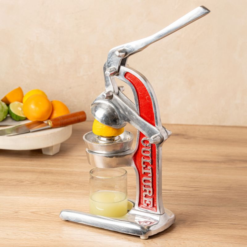 Verve Culture Artisan Red Citrus Juicer - image 3 of 6