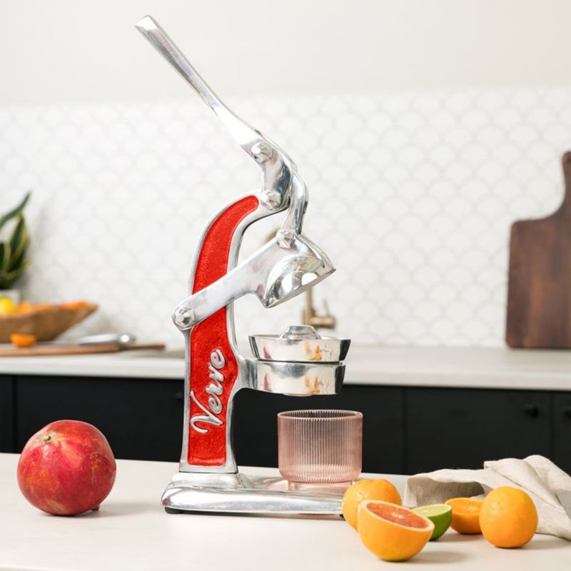 Verve Culture Artisan Red Citrus Juicer - image 1 of 6