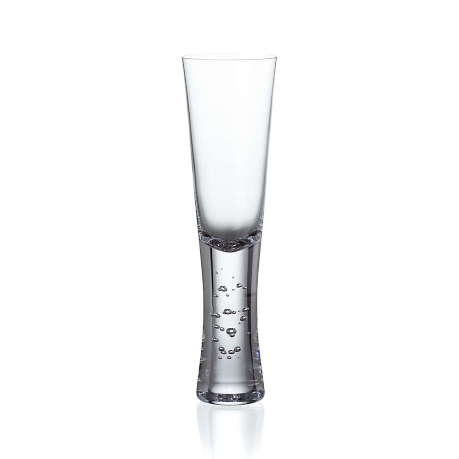Aspen 9-Oz. Stemless Champagne Flute Glass + Reviews | Crate & Barrel