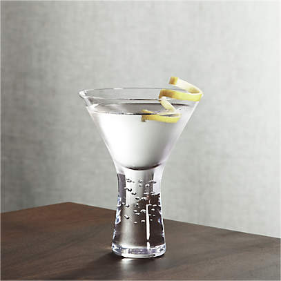 Crate and barrel martini outlet glasses