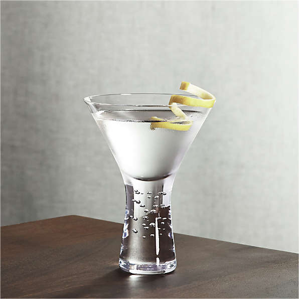 Glass Cocktail Martini Pitcher with handle vintage mimosa breakfast juice