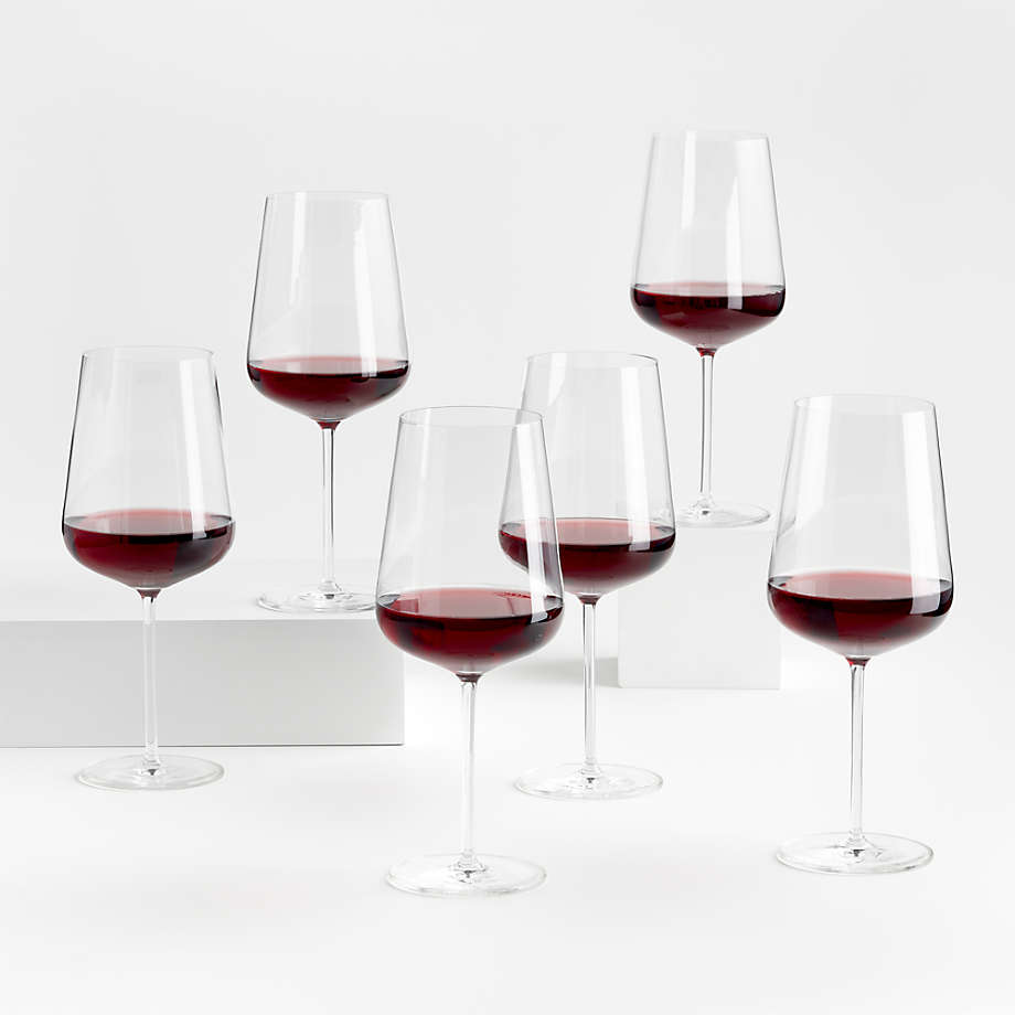 Monogrammed Red Wine Glasses 16 oz SET OF 4
