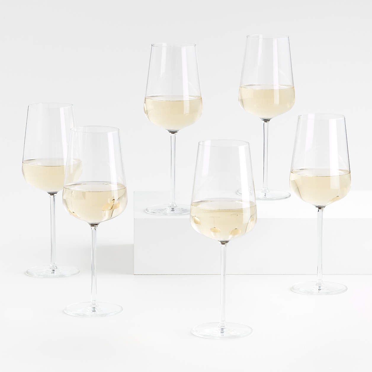 Vervino White Wine Glasses, Set of 6