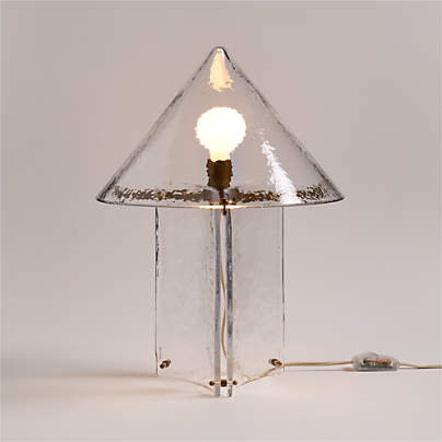Vespera Glass Table Lamp 19.7"