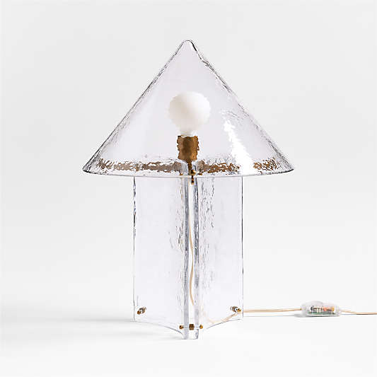 Vespera Glass Table Lamp 19.7"