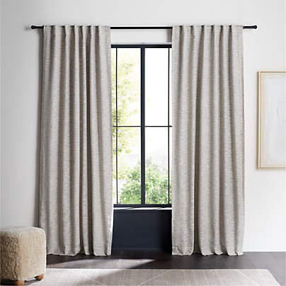 Vesta Ivory Blackout Curtain Panel 52