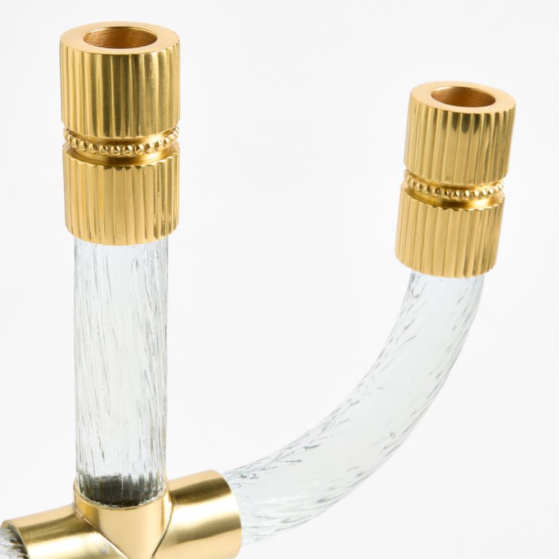 Vestige Glass Candelabra 11" - image 2 of 4