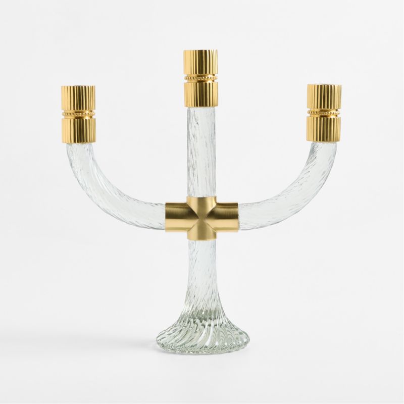 Vestige Glass Candelabra 11" - image 3 of 4