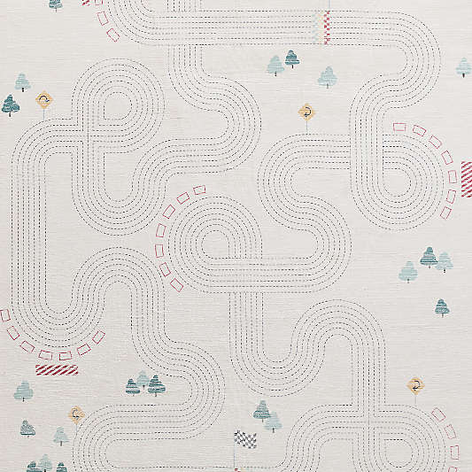 Victory Laps Washable Kids Area Rug