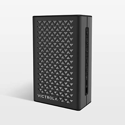 Victrola Music E1 Black Portable Bluetooth Speaker