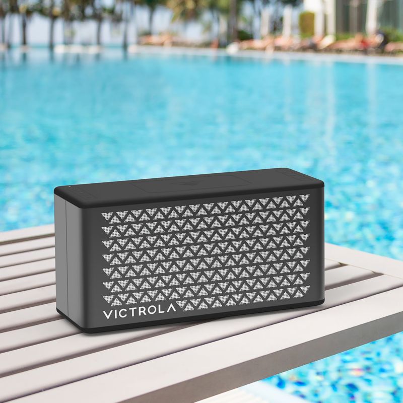 Victrola Music E2 Black Portable Bluetooth Speaker - image 3 of 8