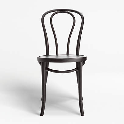 Black deals bistro chairs