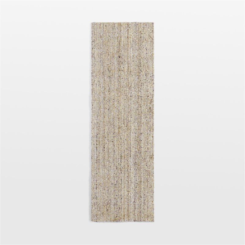 Vienne Performance Wool Striped Beige Runner Rug 2'10"x9' - image 0 of 4