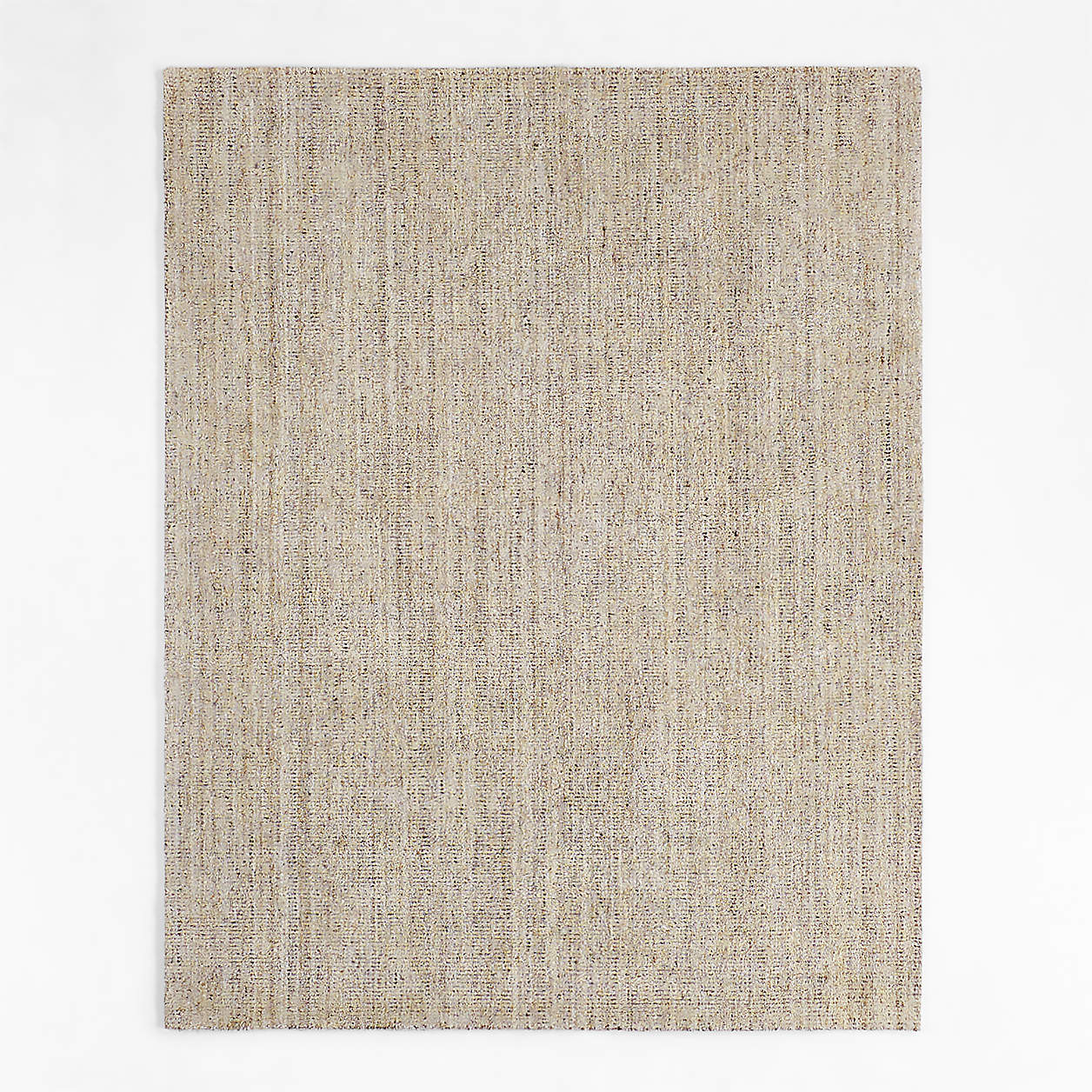 Vienne Wool Striped Beige Area Rug 6'x9' + Reviews Crate & Barrel Canada