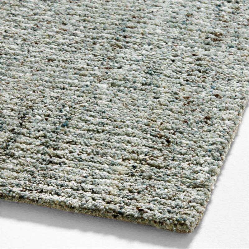 Vienne Wool Striped Light Blue Rug Swatch 12"x18" - image 5 of 4