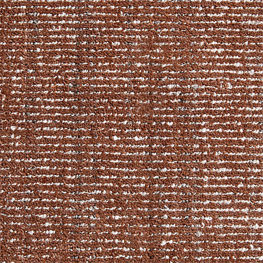 Vienne Performance Wool Handwoven Rust Red Area Rug 10'x14'