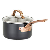 Viking 11-Piece Cookware Set with Copper Handles + Reviews | Crate & Barrel