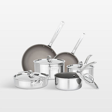 View Viking ® 3-ply PureGlide Pro Non-Stick 10-Piece Cookware Set details