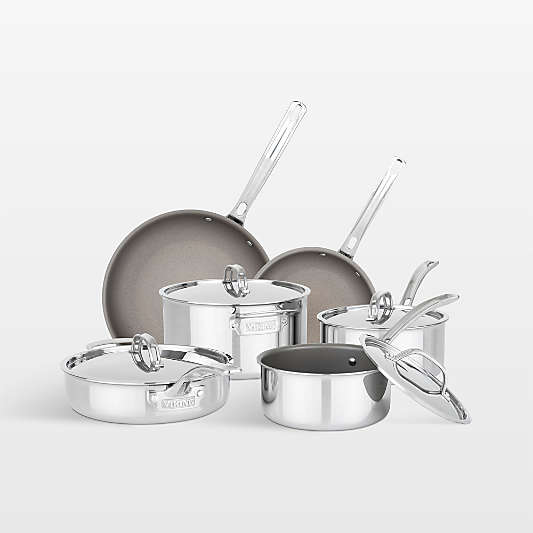 Viking ® 3-ply PureGlide Pro Non-Stick 10-Piece Cookware Set
