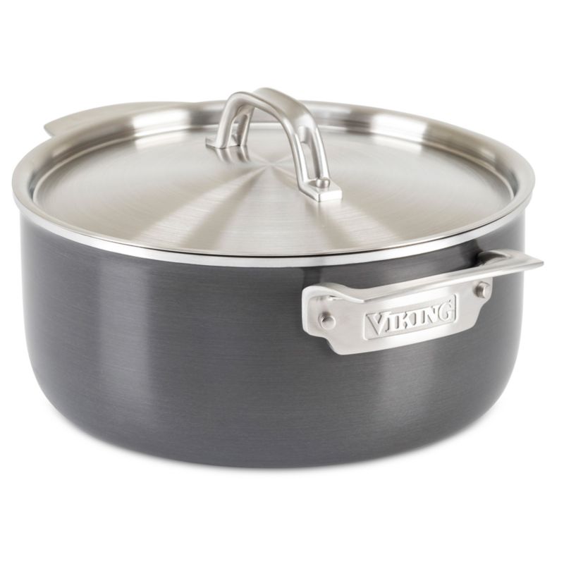 Viking ® 5-Ply Hard-Anodized 10-Piece Cookware Set with Stainless Steel Interiors - image 10 of 12