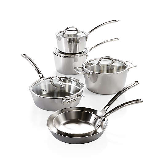 Viking Stainless Steel 10-Piece Cookware Set