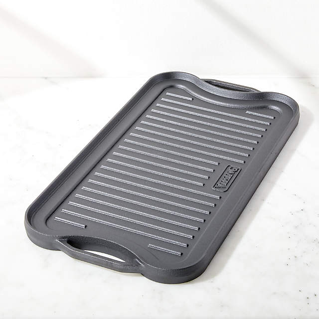 Cast Iron 20 Reversible Griddle Flat & Ridged BBQ Grill Burner Kitche –  Kitchen & Restaurant Supplies