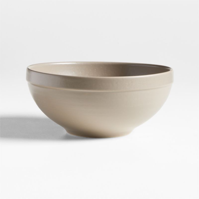 Villa Espresso Brown Stoneware Meal Bowl with Matte Glaze - image 0 of 3