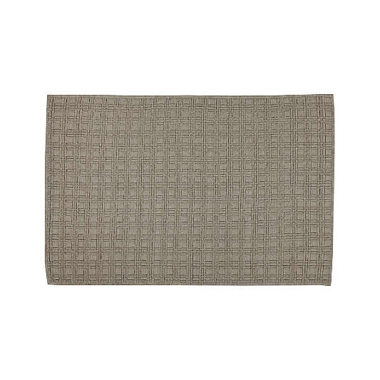 Villa Indoor/Outdoor Sand Basket Weave Rug 8'x10'