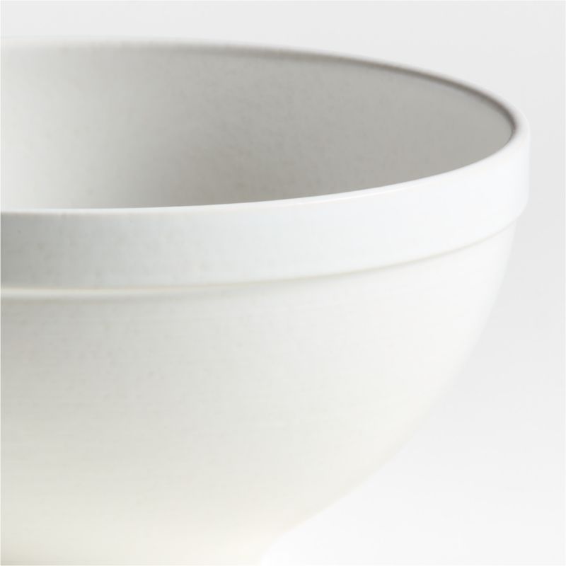 Villa White 10" Stoneware Serving Bowl - image 3 of 4