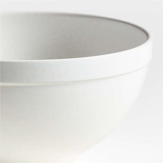 Villa White 10" Stoneware Serving Bowl