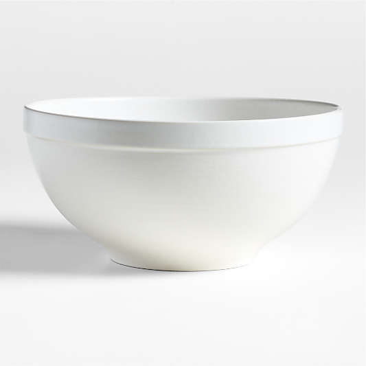 Villa White 10" Stoneware Serving Bowl