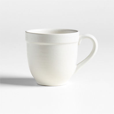 View Villa White Stoneware 13-Oz. Mug details