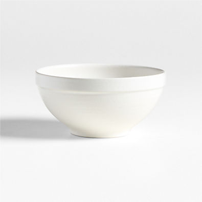View Villa White Stoneware Cereal Bowl details