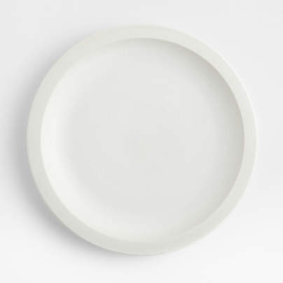 Villa White Stoneware Dinner Plate