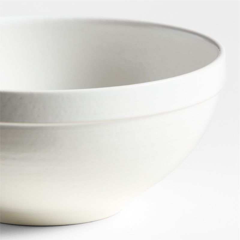 Villa White Stoneware Meal Bowl with Matte Glaze - image 2 of 3