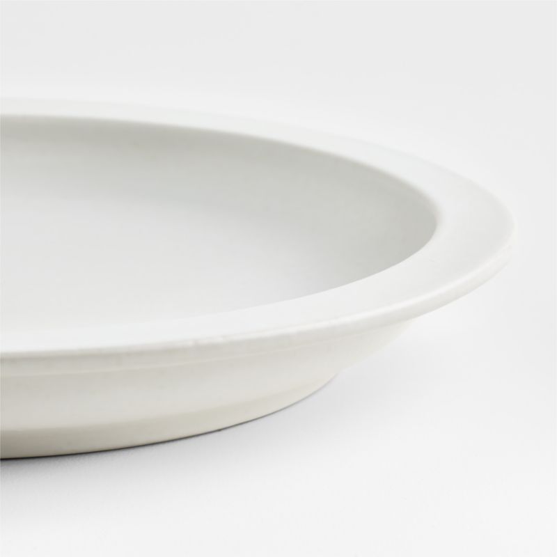 Villa White Oval Stoneware Platter - image 3 of 4