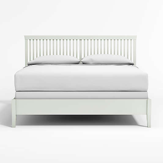 Village White King Bed