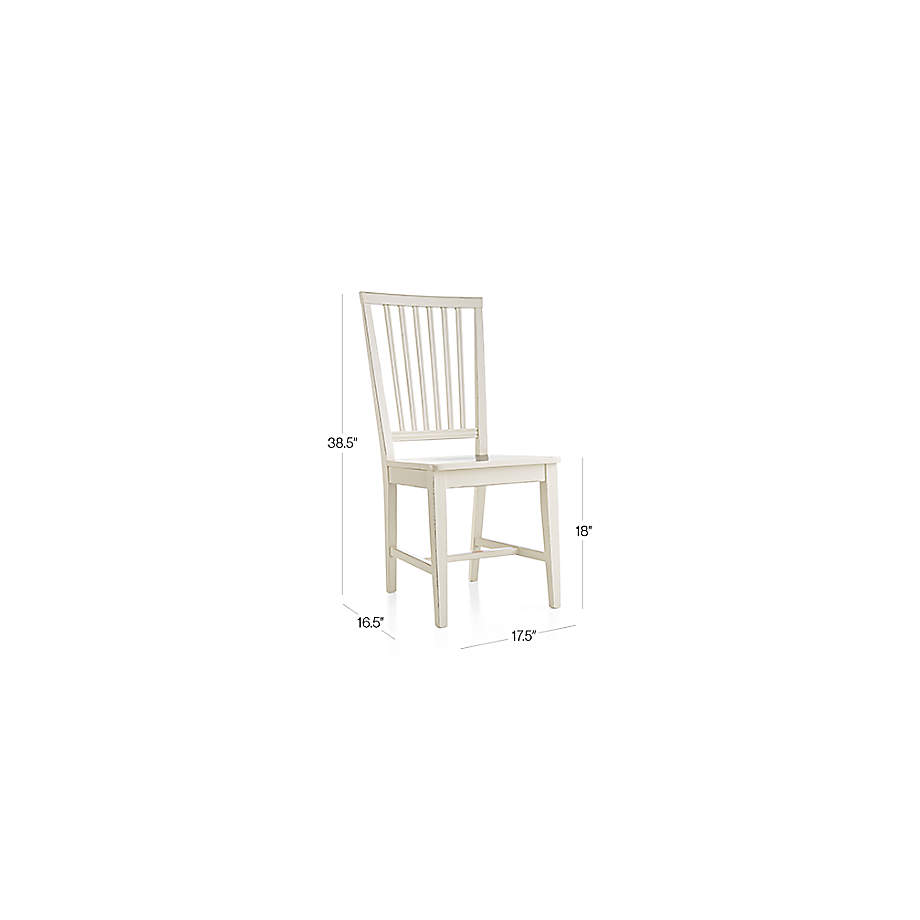 Crate and barrel village chair hot sale