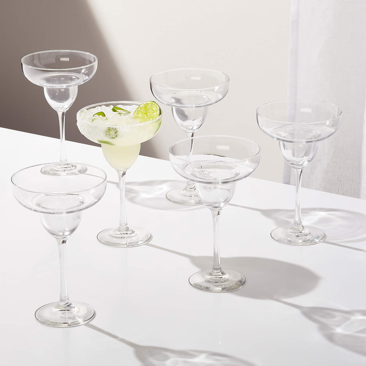 Vina Margarita Glasses, Set of 6 + Reviews Crate & Barrel