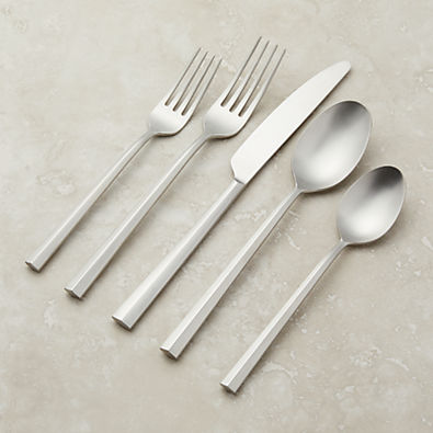 View Vince Satin 20-Piece Flatware Set details