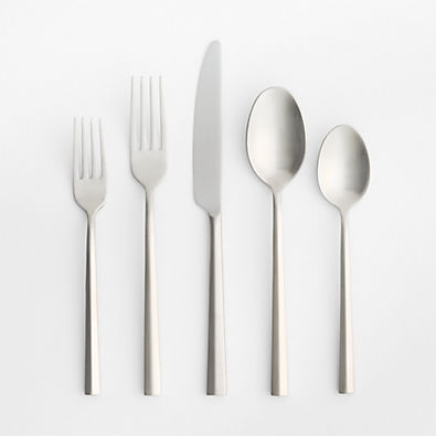 View Vince Satin 5-Piece Flatware Place Setting details