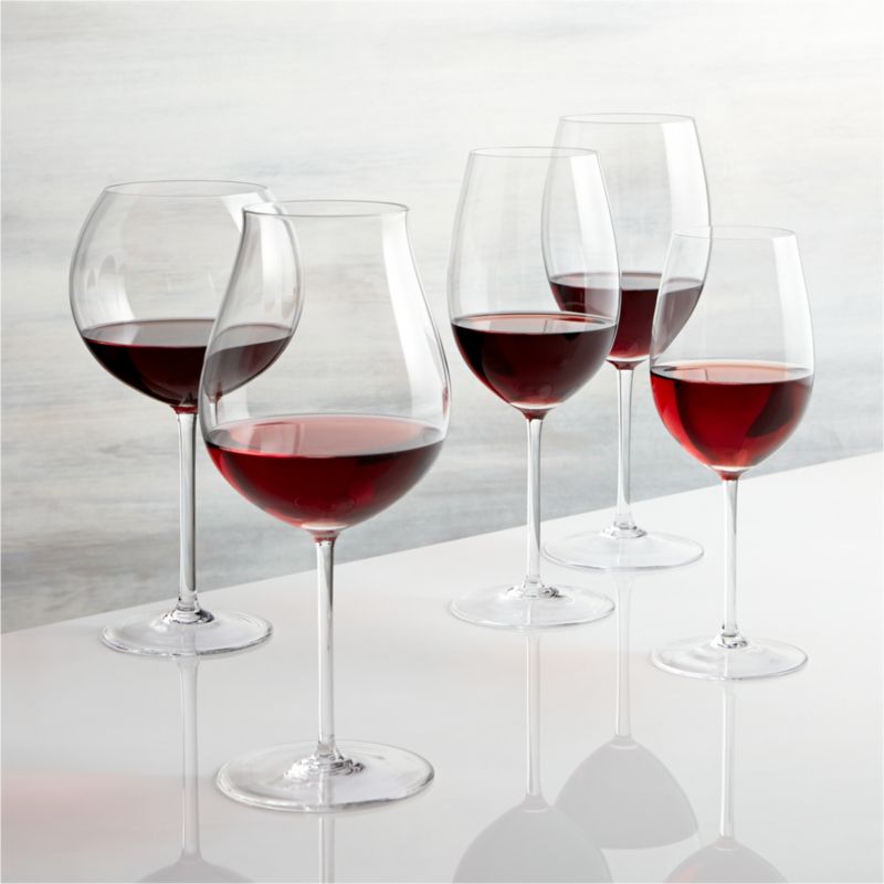 Vineyard Red Wine Glasses Crate And Barrel 4530