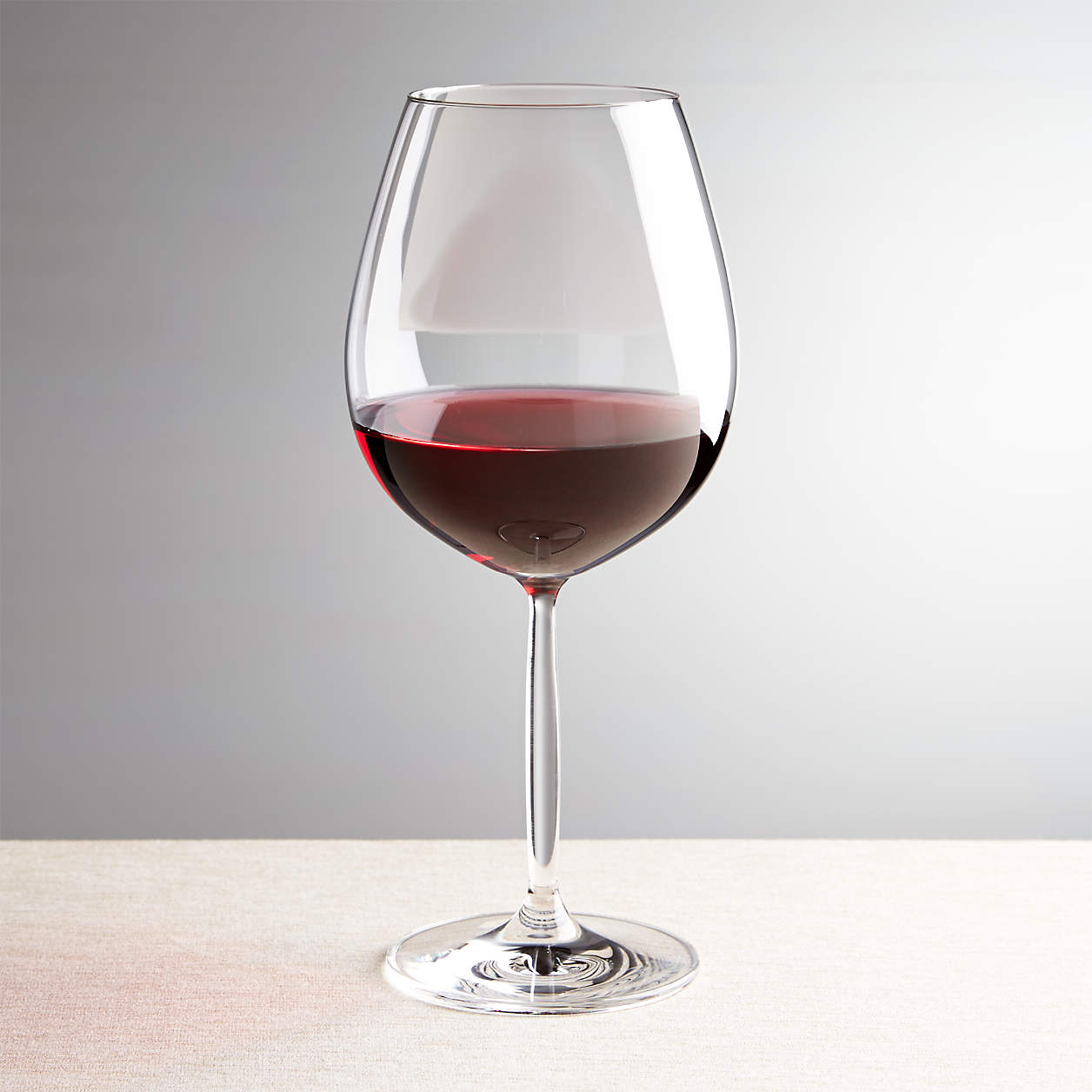 Vino Red Wine Glass + Reviews Crate and Barrel Canada