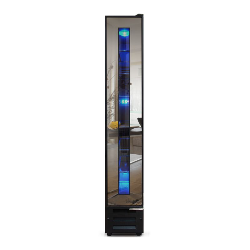 Vinotemp ® 7-Bottle Touch Screen Mirrored Wine Cellar - image 2 of 6